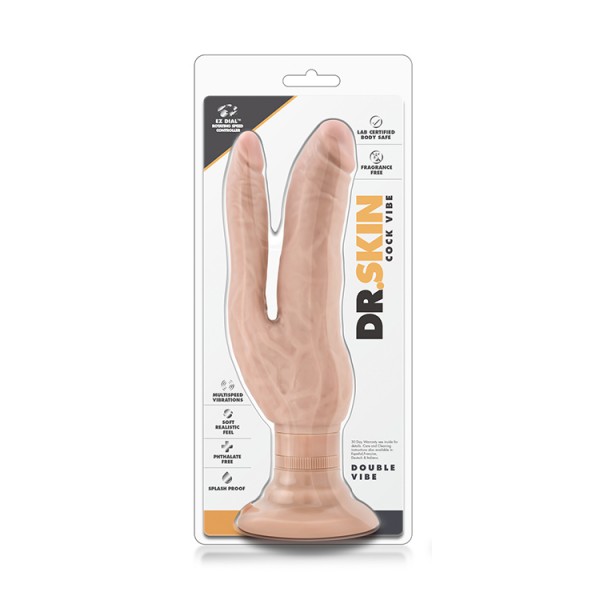 ДВОЕН ВИБРАТОР DR. SKIN от SexOutlet.bg ДВОЕН ВИБРАТОР DR. SKIN от SexOutlet.bg